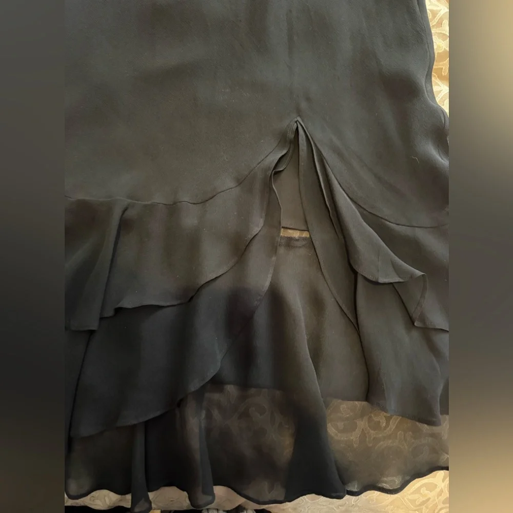 Express Black Asymmetrical Women's Skirt - Picture 3 of 6